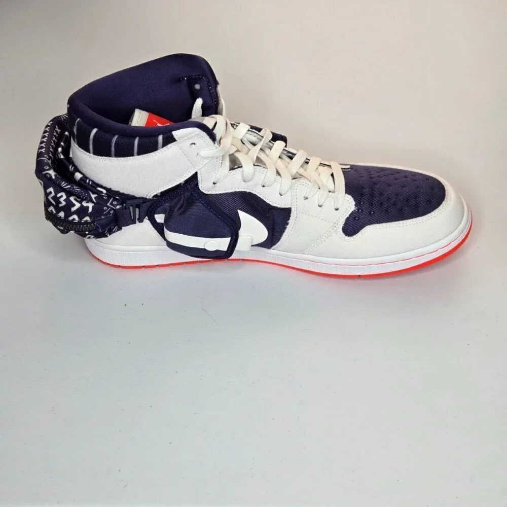 Nike Air Jordan 1 Retro High OG SP Utility Quai 54 White Blue Sz 14  DV1717-100